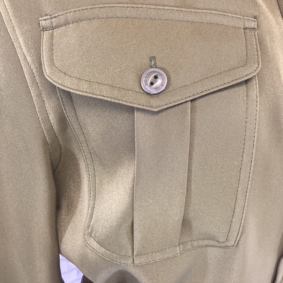 Rag & Bone Caroline Belted Long Sleeve Military Mini Dress - Picture 3 of 5